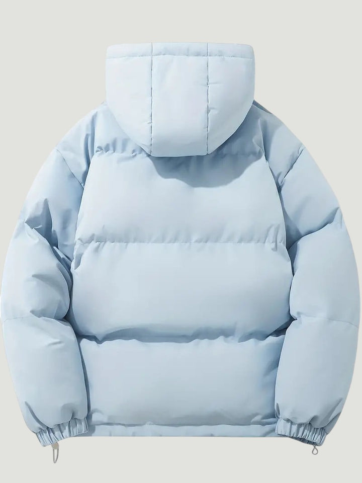Lara | Veste d'Hiver Doublée à Capuche