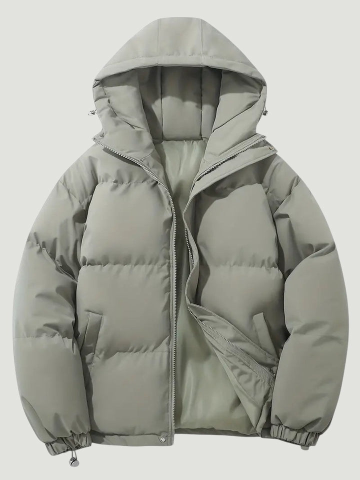 Lara | Veste d'Hiver Doublée à Capuche