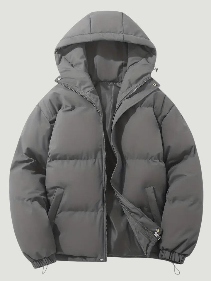 Lara | Veste d'Hiver Doublée à Capuche