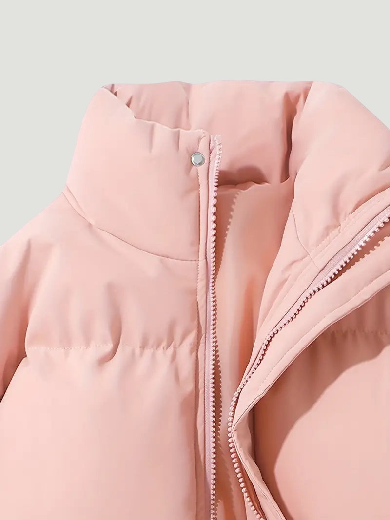 Lara | Veste d'Hiver Doublée à Capuche