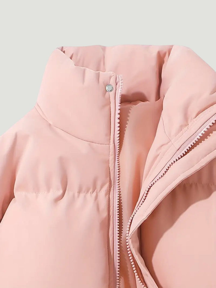 Lara | Veste d'Hiver Doublée à Capuche