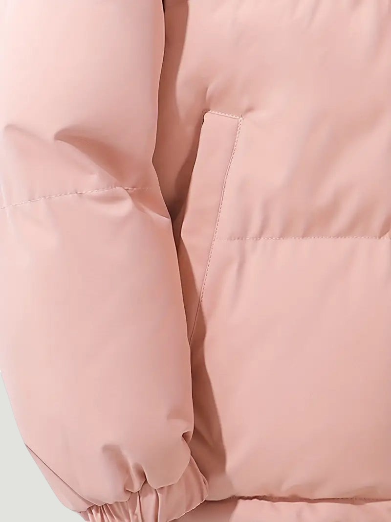Lara | Veste d'Hiver Doublée à Capuche