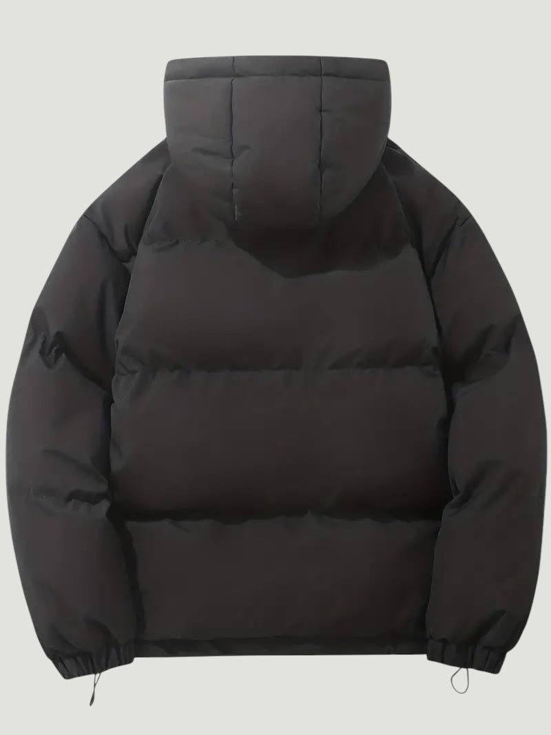 Lara | Veste d'Hiver Doublée à Capuche