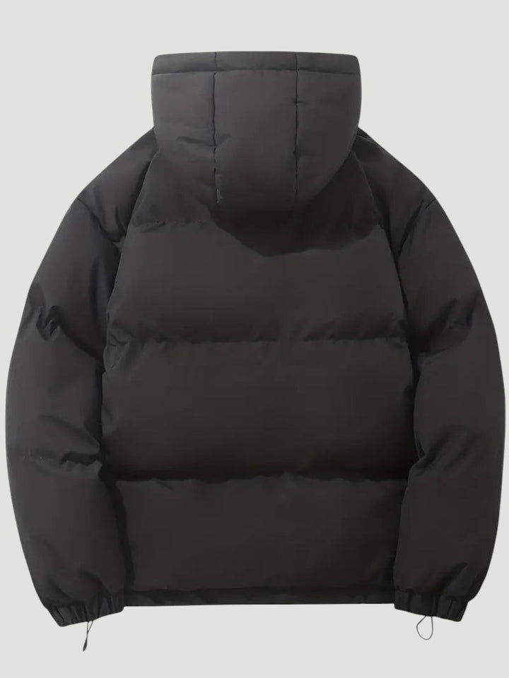 Lara | Veste d'Hiver Doublée à Capuche