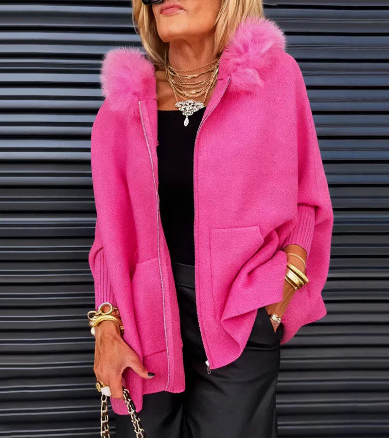 Arabelle - Manteau Chic En Fourrure