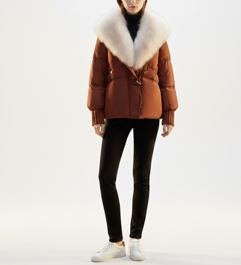 Élodine™ — Manteau élégant au col affirmé