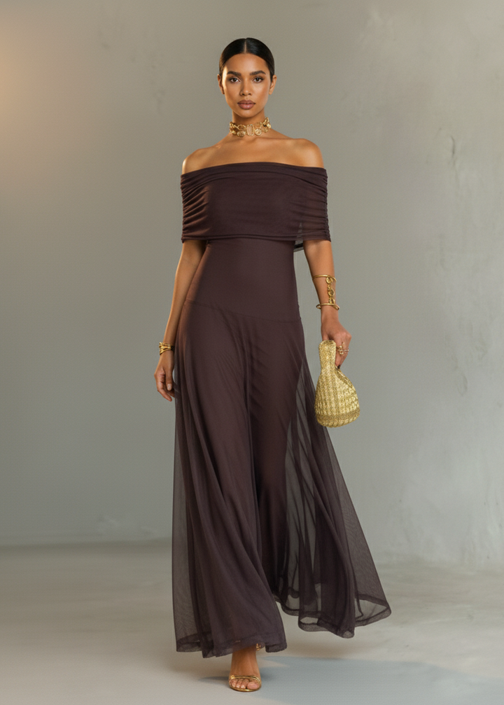 GIORGINA – Robe longue élégante