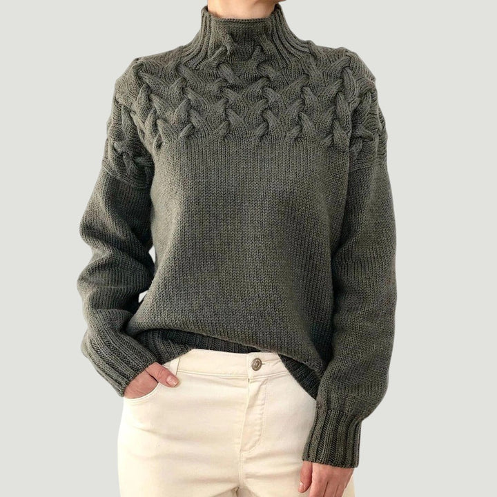 Talbot - Pull Roulé Chaud et Élégant