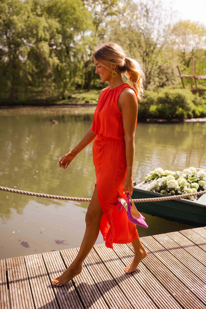 Léonie™ | Élégance moderne Robe Longue Femme