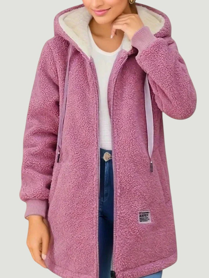 Marie | Sweat à Capuche Zippé