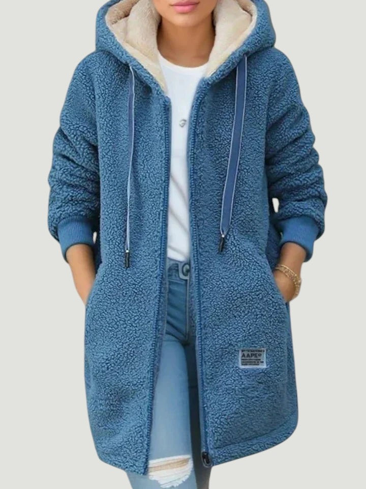 Marie | Sweat à Capuche Zippé