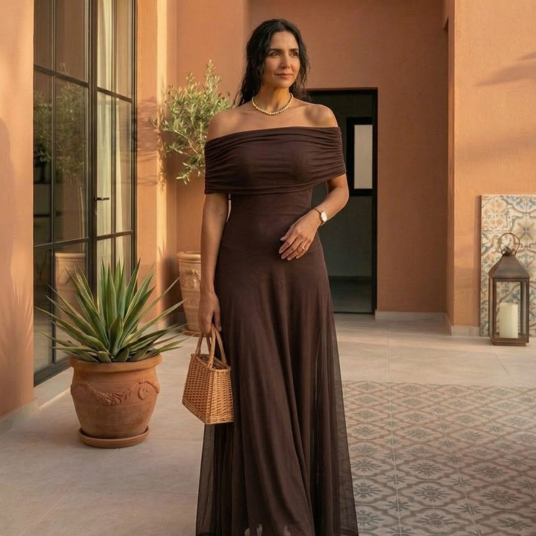 GIORGINA – Robe longue élégante