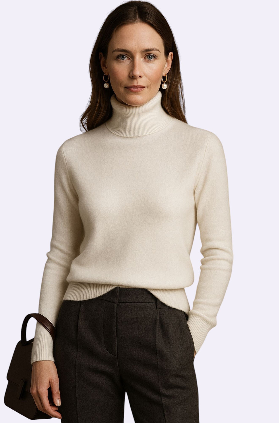 Amara - Pull Col Roulé Luxueux