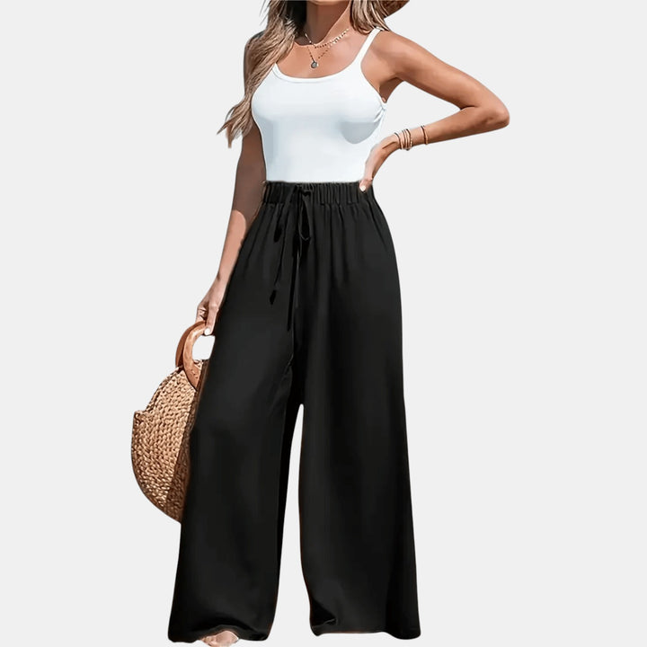 Liv - Pantalons Taille Haute Élégants