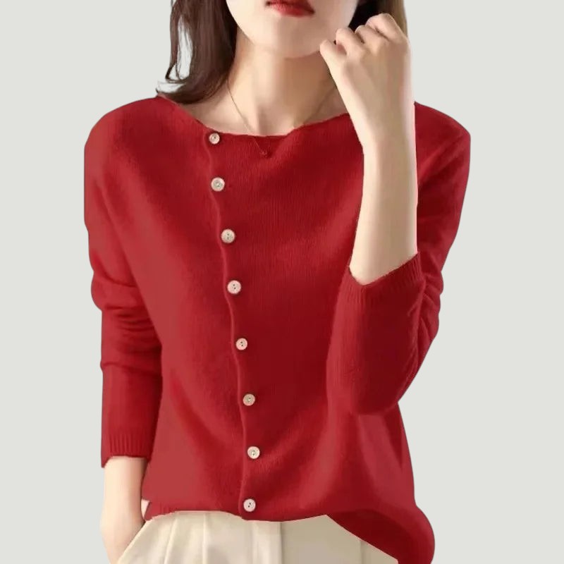 Mireille - Élégant Gilet Tricoté