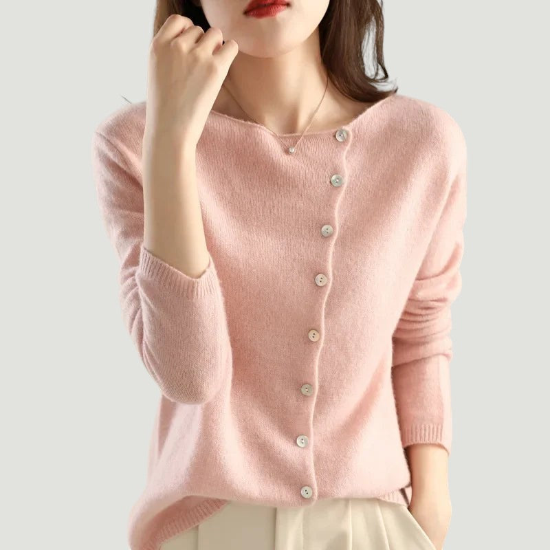 Mireille - Élégant Gilet Tricoté