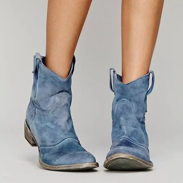 Carlotta – Bottines en daim