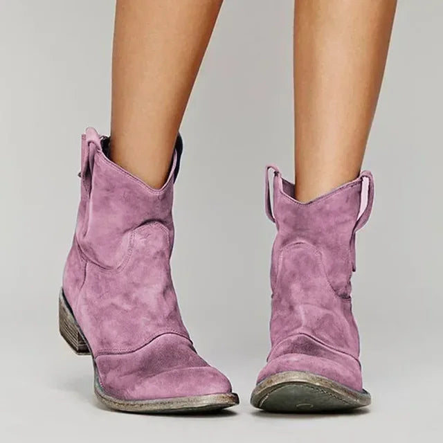 Carlotta – Bottines en daim