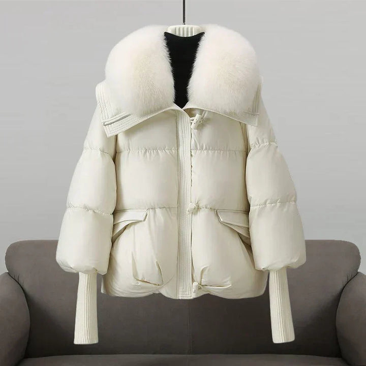 Céline™ - La veste en fausse fourrure élégante