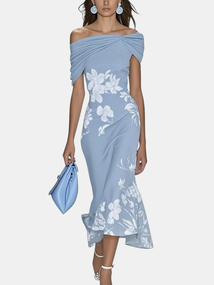 Frédérique | Robe Élégante avec Imprimé Floral
