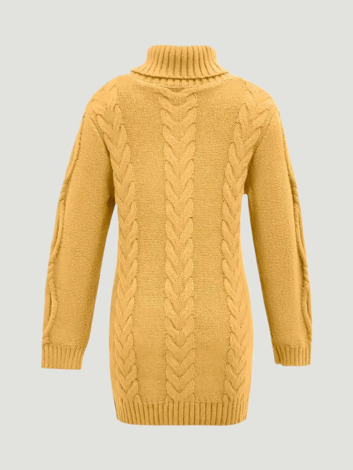 Narda - Élégante Robe Turtleneck