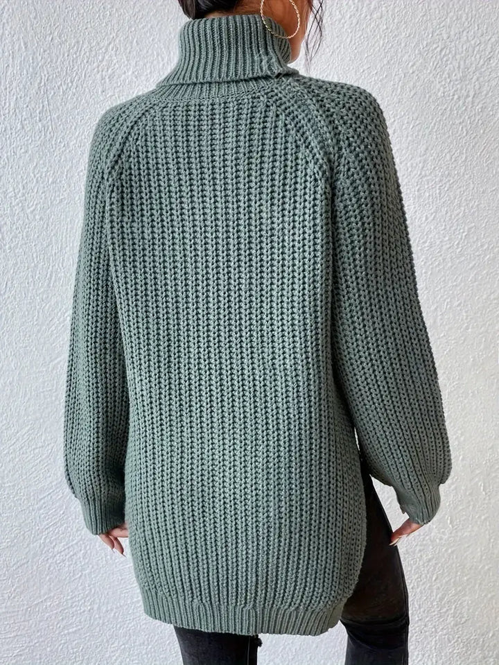 Lavande - Pull Roulé Luxe