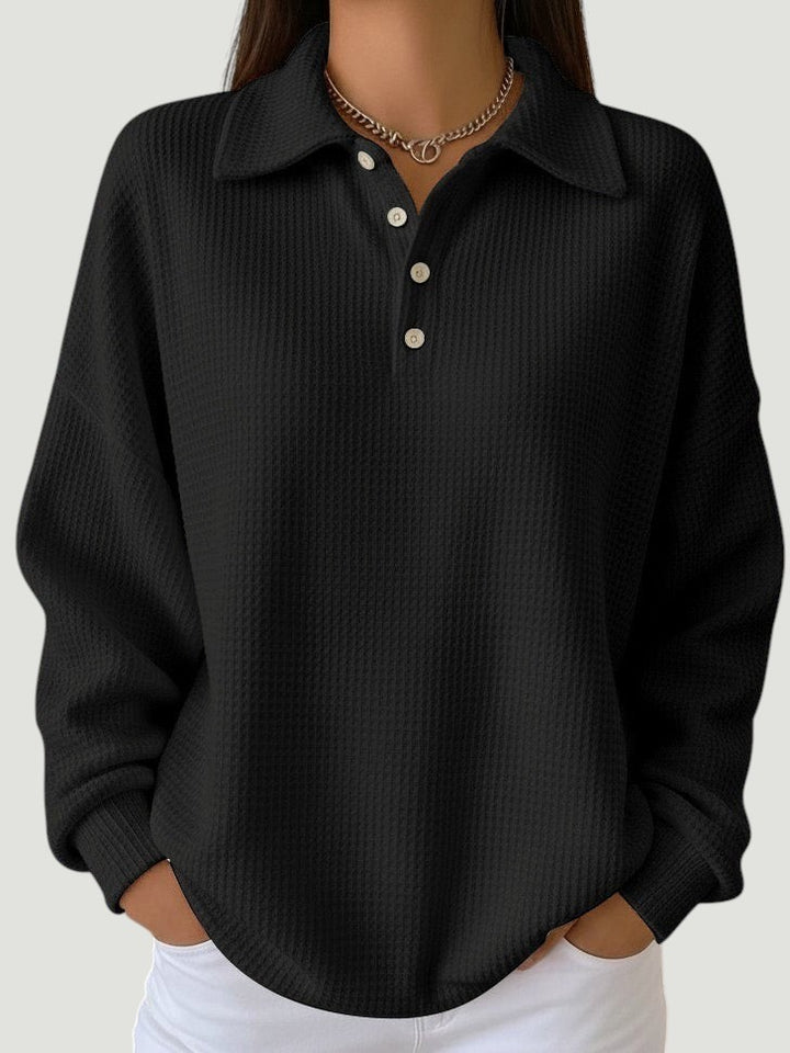 Ava - Pull Polo Doux Élégant