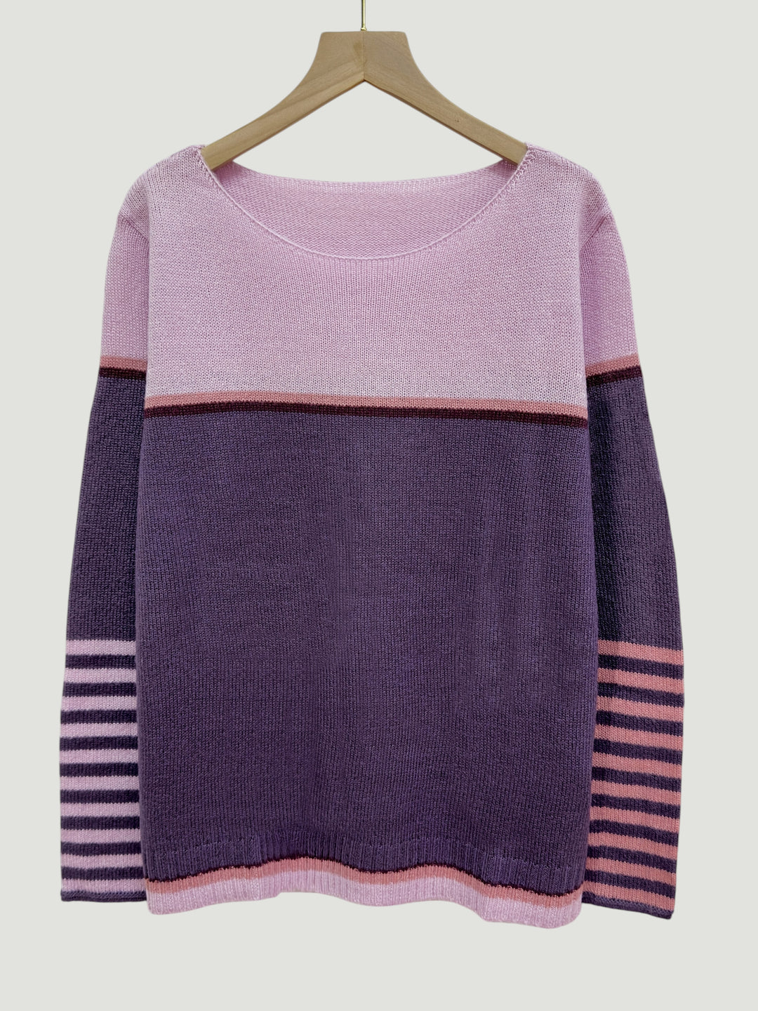 Katharina – Pull Rayé à Manches Longues