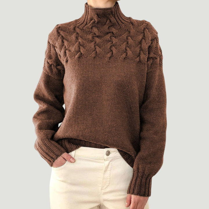 Talbot - Pull Roulé Chaud et Élégant