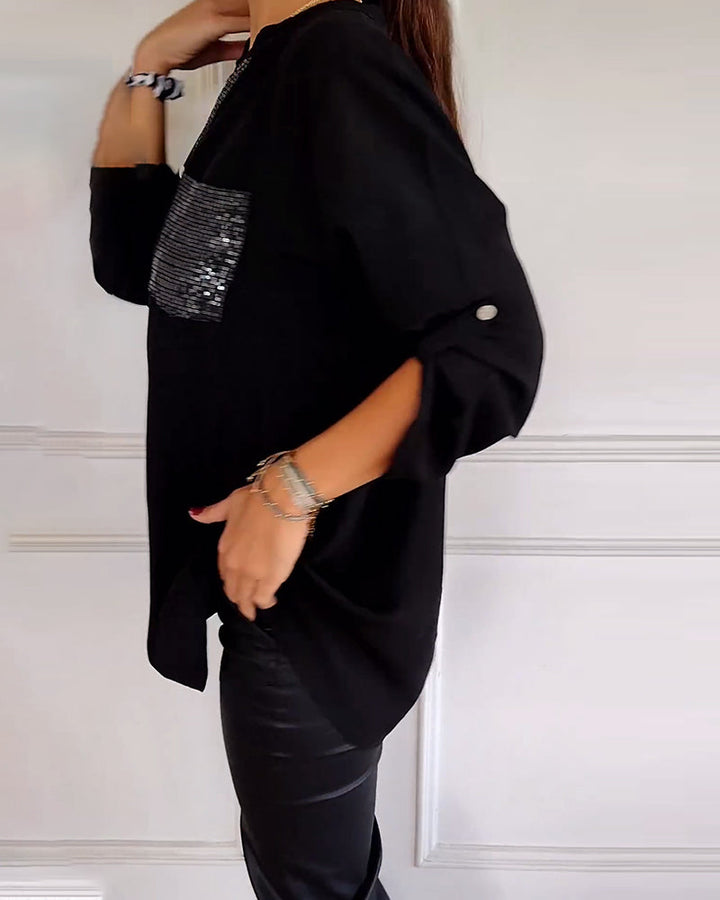 Seo-A | Chemise Décontractée Manches Longues pour Femmes
