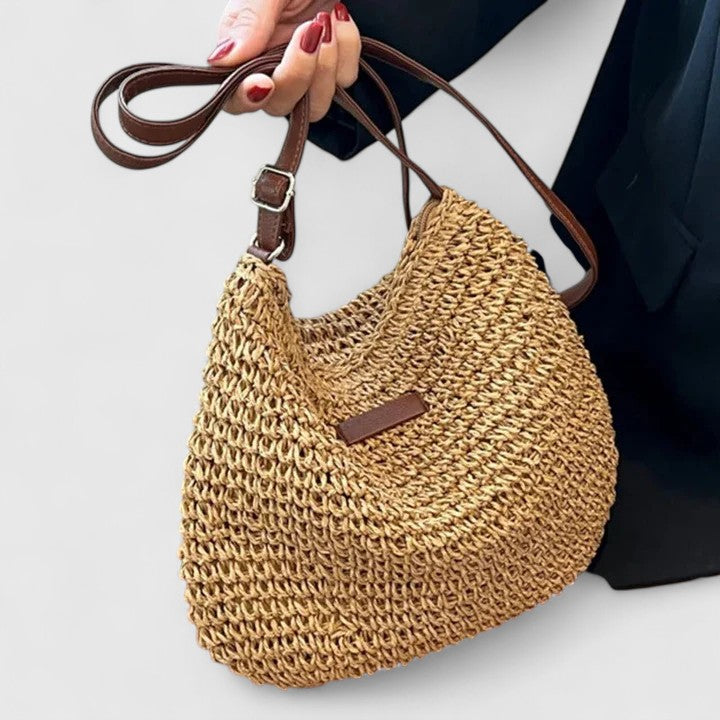 Alessia™ Sac Féminin Tressé Élégance Naturelle