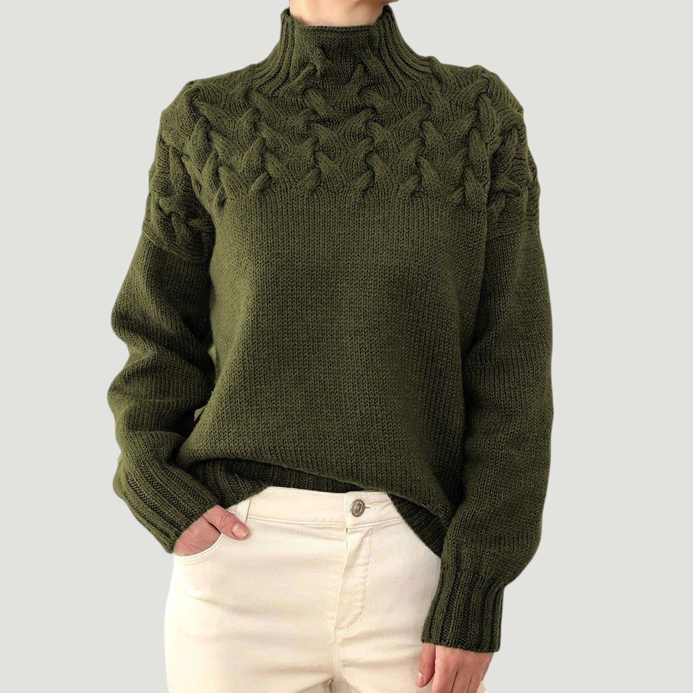 Talbot - Pull Roulé Chaud et Élégant