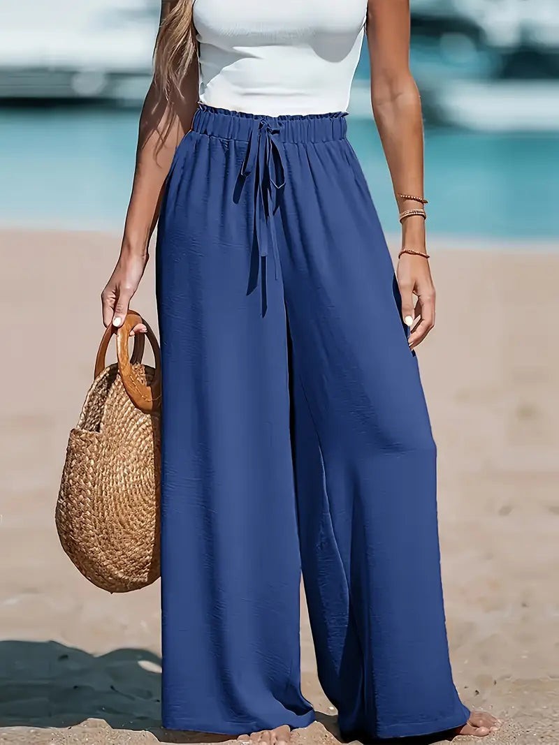 Liv - Pantalons Taille Haute Élégants
