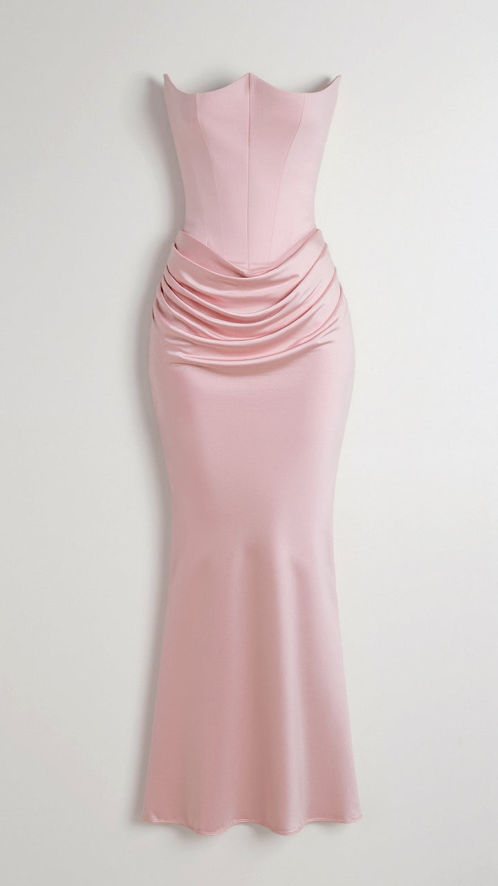 Esmeralda - Robe longue avec corsage