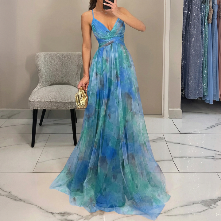 Margarida - Robe Maxi à Imprimé Floral