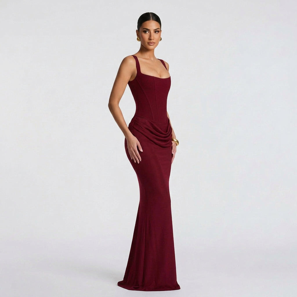 Maria - Robe Maxi Élégante