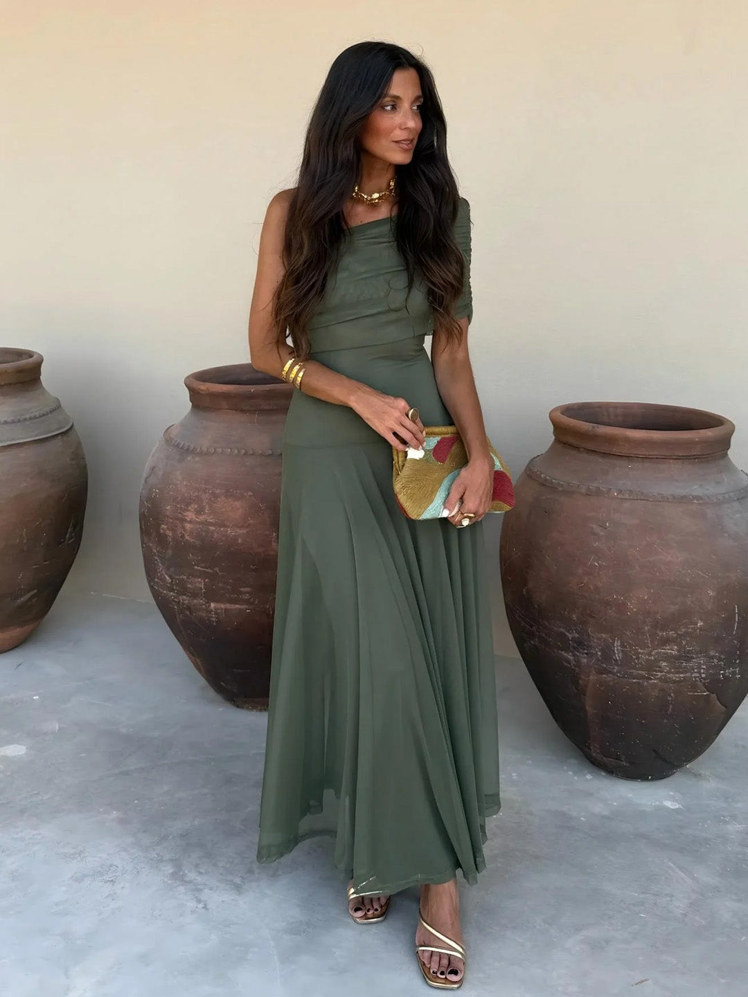 GIORGINA – Robe longue élégante