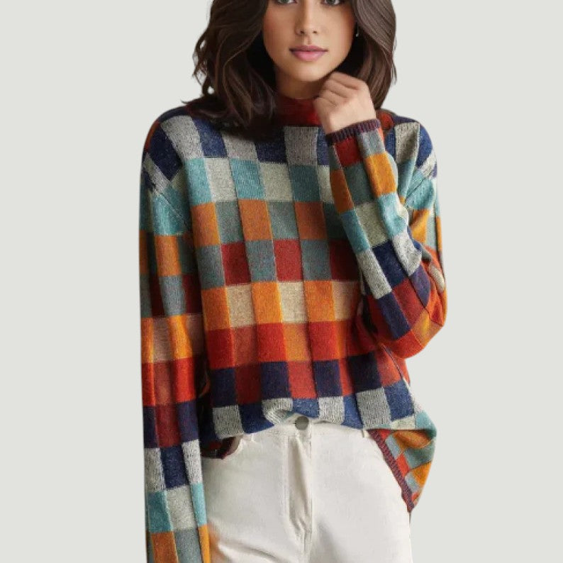 Élise - Pull Roulé En Cachemire Doux