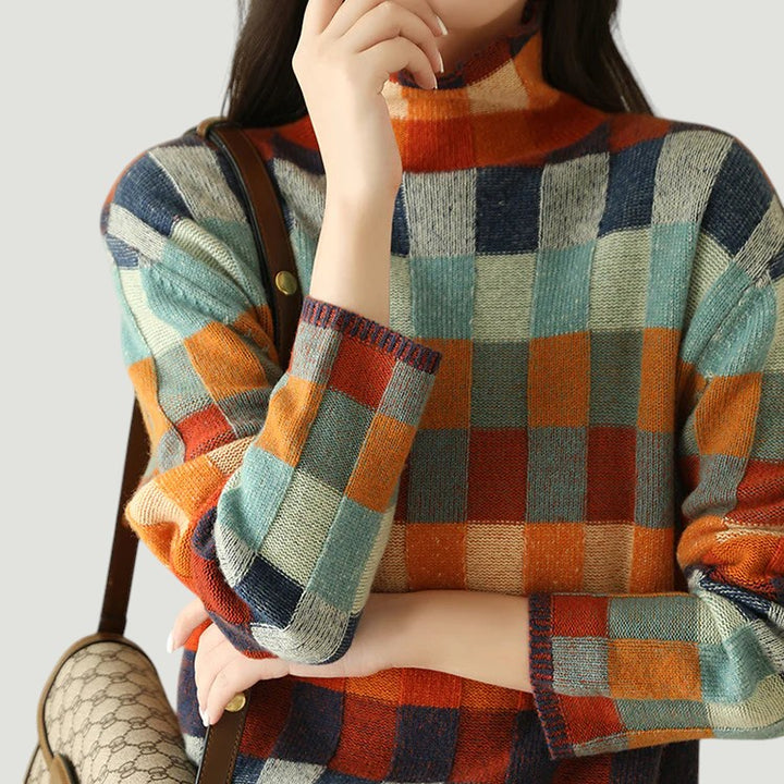 Élise - Pull Roulé En Cachemire Doux