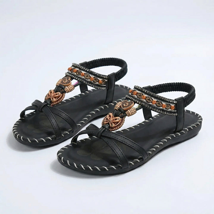 Léonie™ Sandales Féminines Style Bohème Élégant
