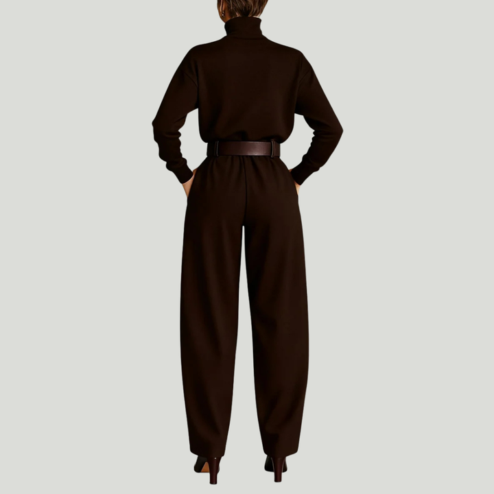 JULIET |  Ensemble col roulé & pantalon droit