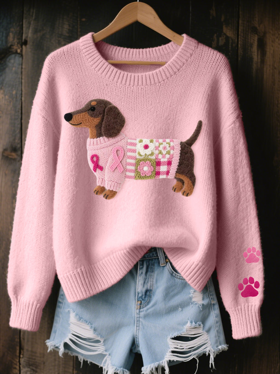 Danoir Pairs™ | Pull Teckel en laine