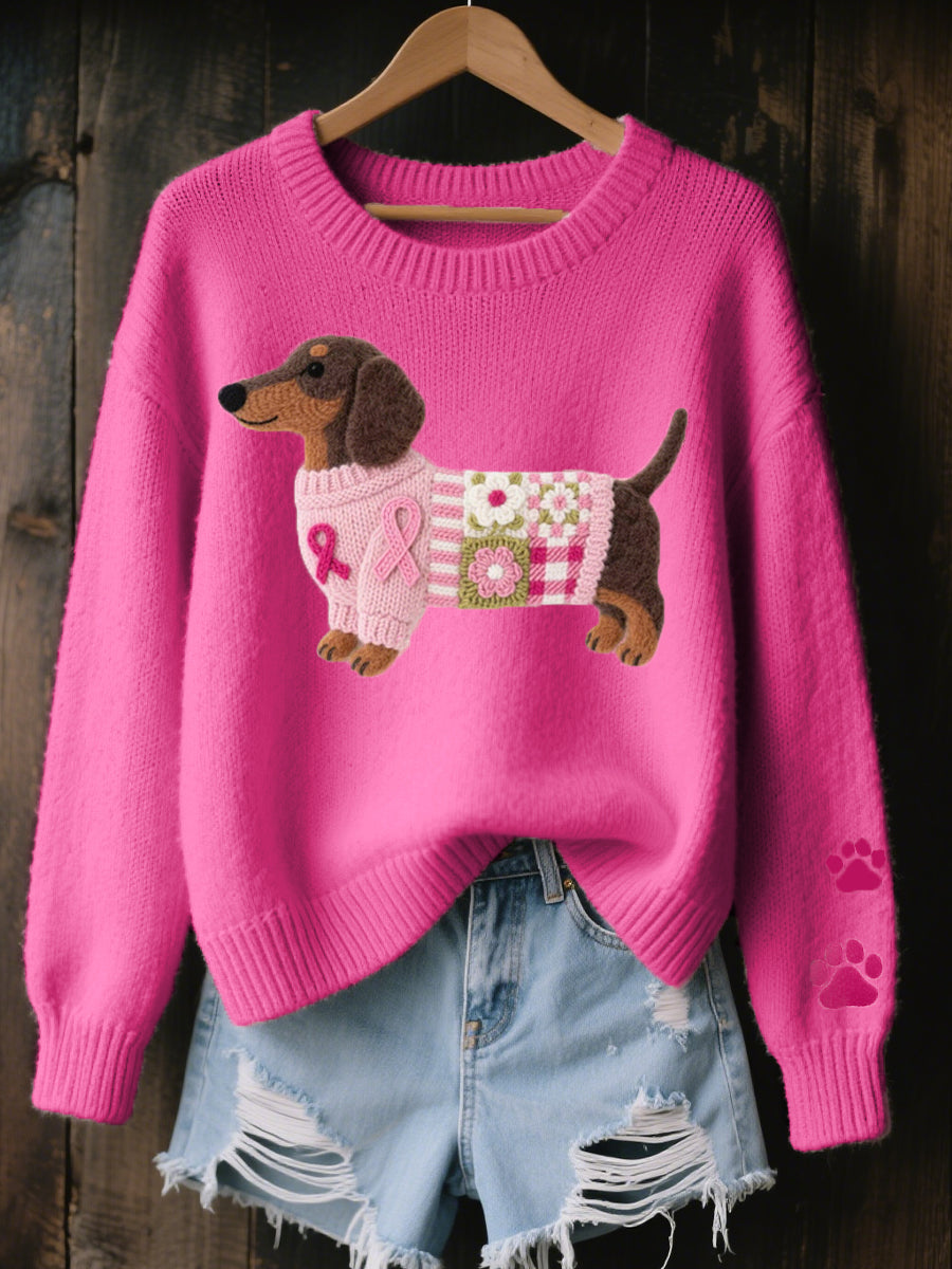 Danoir Pairs™ | Pull Teckel en laine