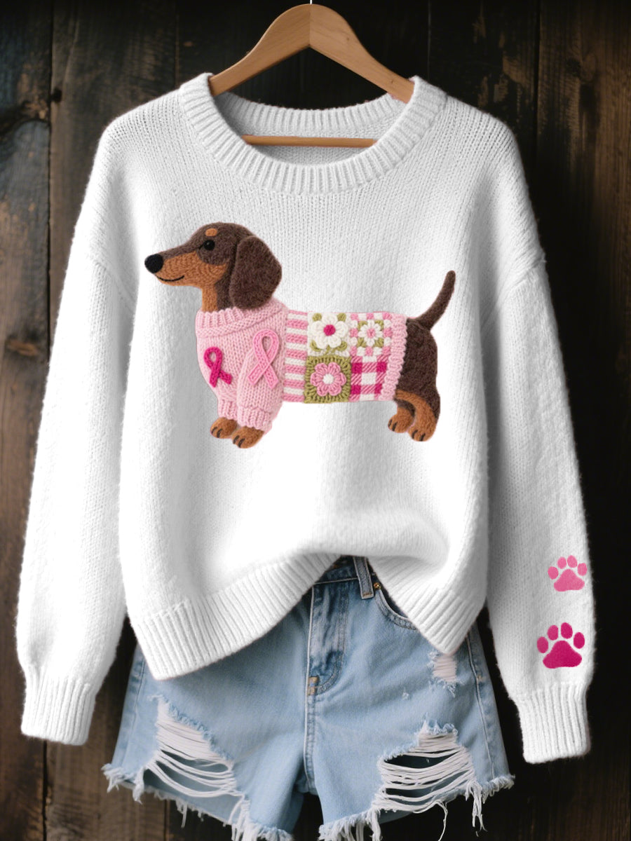 Danoir Pairs™ | Pull Teckel en laine