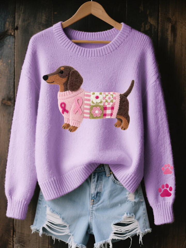 Danoir Pairs™ | Pull Teckel en laine