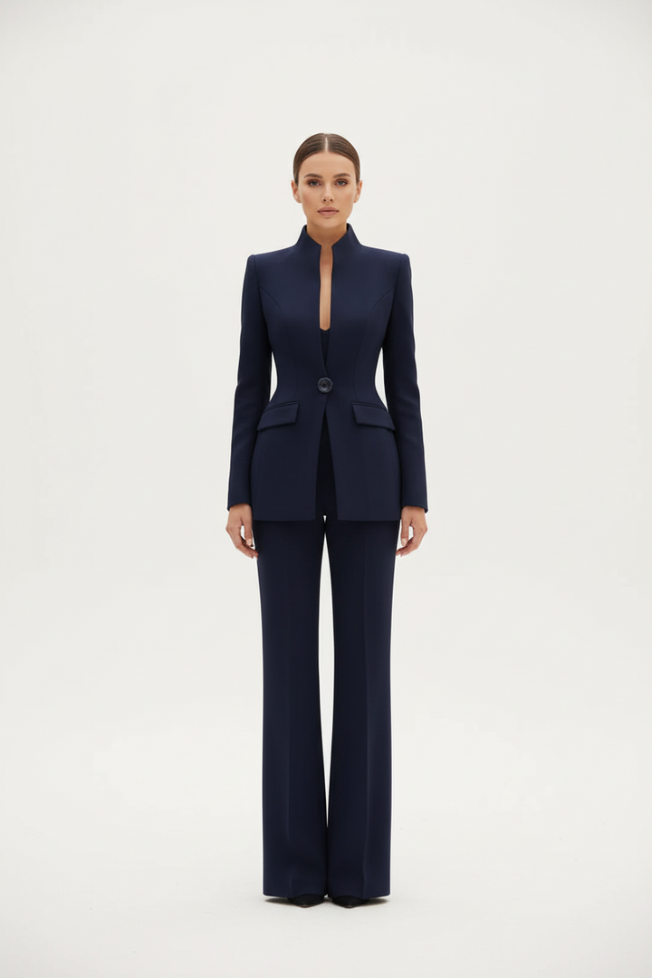 GIA | Ensemble blazer et pantalon palazzo