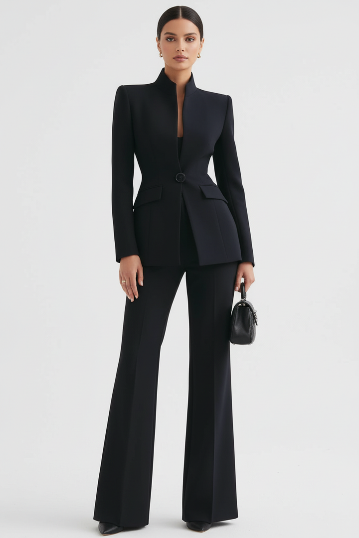 GIA | Ensemble blazer et pantalon palazzo
