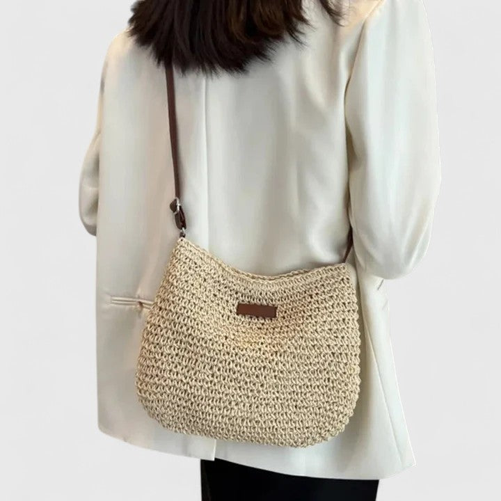 Alessia™ Sac Féminin Tressé Élégance Naturelle
