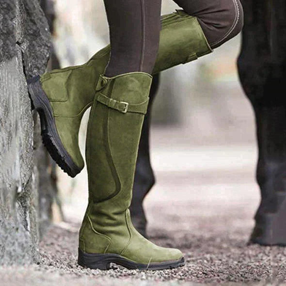 Bottes de Support en Cuir Premium